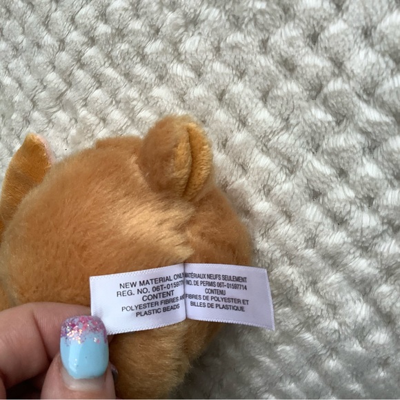 Ty Sweetie Pie Beanie Baby Plush Bunny Rabbit 2015 Stuffed Animal Retired Toy - Picture 8 of 9